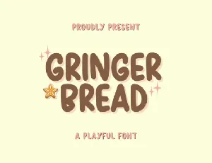 Gringer Bread font