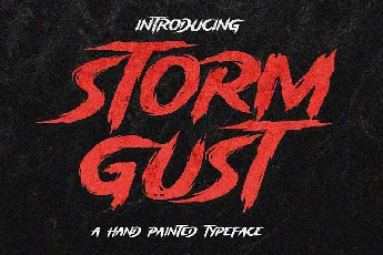 Storm Gust font