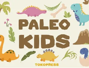 Paleo Kids font