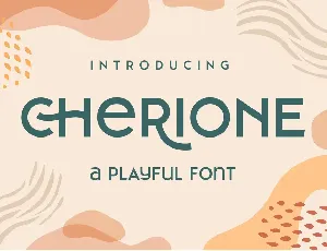 Cherione font