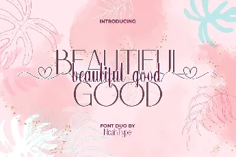 Beautiful Good font