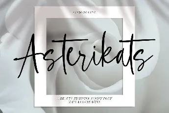 Asterikats font