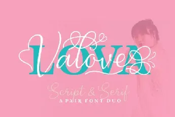 Lova Valove Duo font