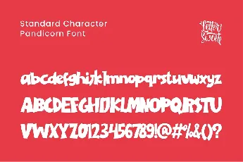 Pandicorn font