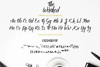 The Worthed font