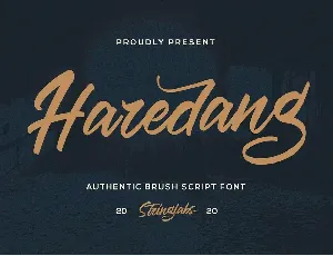 Haredang font