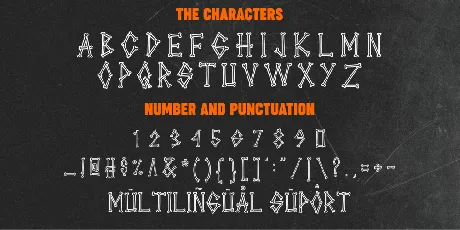 Warbones font