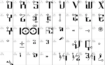 Circuit Bored NF font