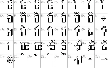 Circuit Bored NF font