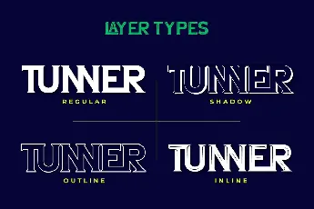 LATUNNER Trial font