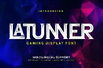 LATUNNER Trial font