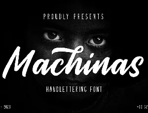 Machinas Typeface font