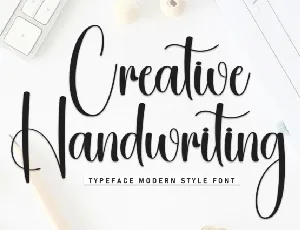 Creative Handwriting Script font