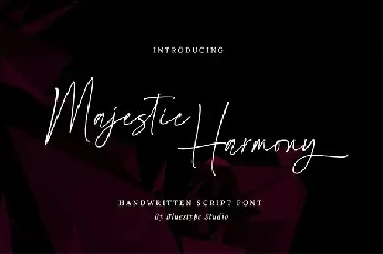 Majestic Harmony font