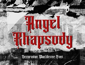 Angel rhapsody font