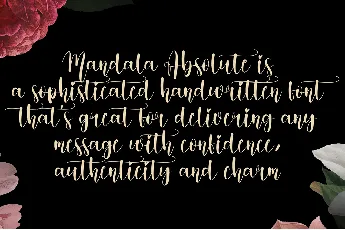 Mandala Absolute font