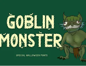 Goblin Monster font