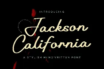 Jackson California font