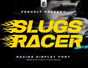 Slugs Racer font
