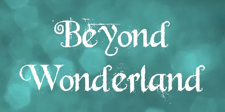 Beyond Wonderland font