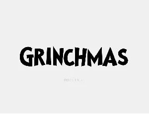 Grinchmas font