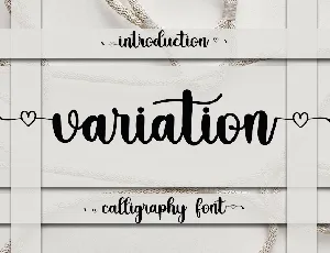 Variation font