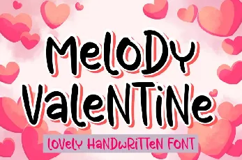 Melody Valentine font