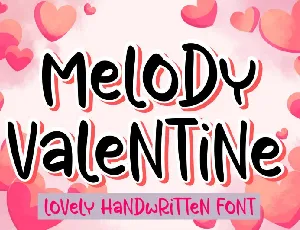 Melody Valentine font