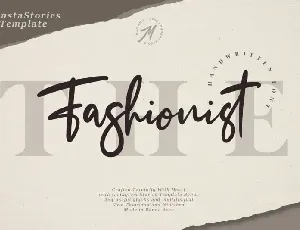 The Fashionist font