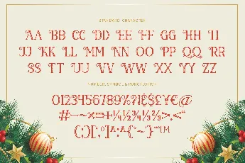 Glorious Christmas font