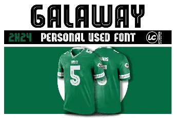 Galway font