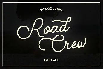 Road Crew Script Free font