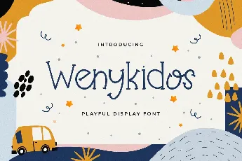 Wenykidos font