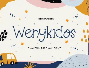 Wenykidos font