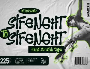 Strenght To Strenght font