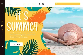 Summer Icon Demo font