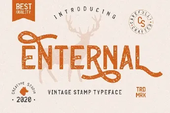 Enternal Display font