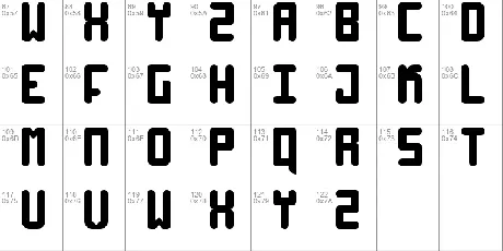 High 4 font