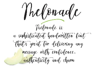 Melonade font