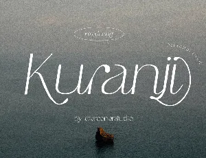 Kuranji font