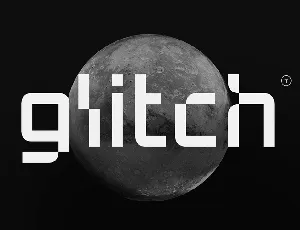 Glitch Demo font