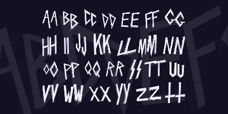 Slaytanic font