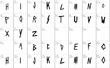 Slaytanic font