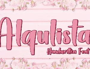 Alqulista font