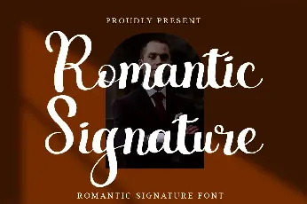 Romantic Signature font