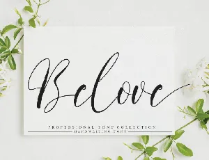 Belove font