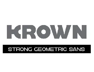 Krown font