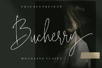 Bucherry Handwritten font