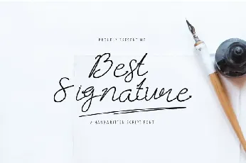 Best Signature font