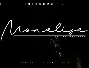 Monalisa Signature font